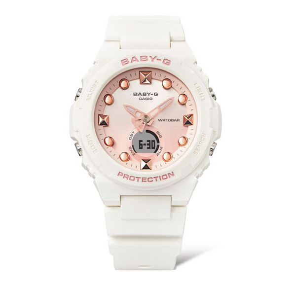 Casio Baby-G Women Analog-Digital Watch - White | BGA-320-7A1DR