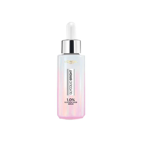 L'Oréal Paris Glycolic Bright Face Serum with 8% Melasyl™, Glycolic Acid & Niacinamide 30ml