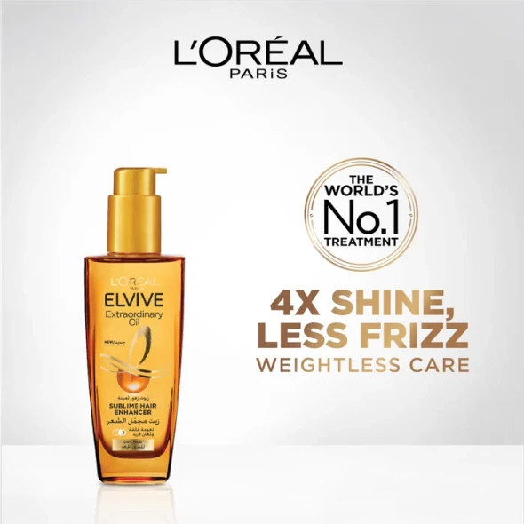 L'Oréal Paris Elvive Extraordinary Hair Oil Treatment 50ml - Serum for Dry Hair
