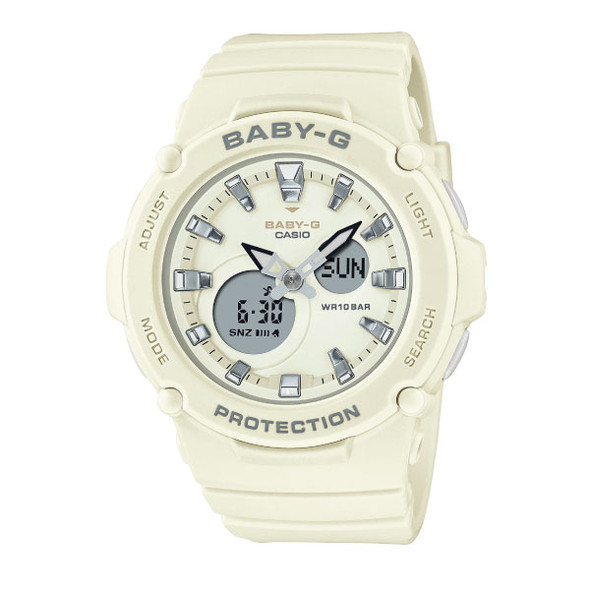 Casio Baby-G Women Analog-Digital Watch - Beige / White | BGA-275-7ADR
