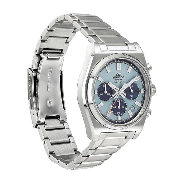 Casio Edifice Men Chronograph Watch - Blue Silver | EFB-730D-2BVUDF