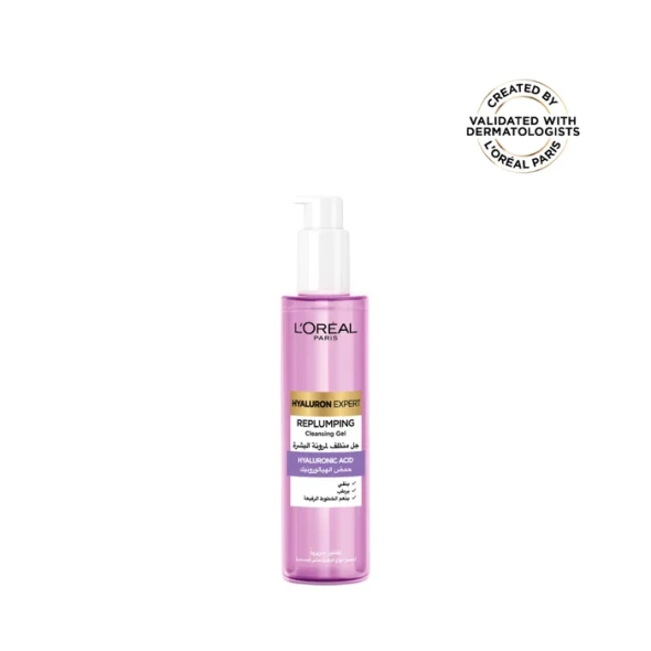 L'Oréal Paris Hyaluron Expert Replumping Cleansing Gel with Hyaluronic Acid 150mlL'Oréal Paris Hyaluron Expert Replumping Cleansing Gel with Hyaluronic Acid 150ml