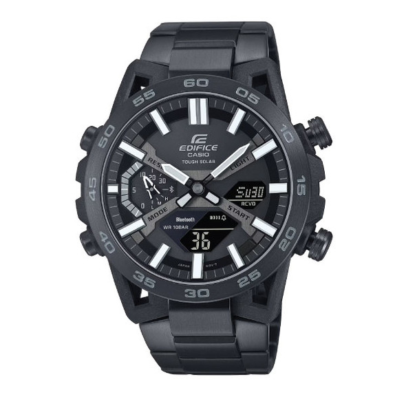 Casio Edifice SOSPENSIONE Men Connected Solar Watch - Black | ECB-2000DC-1BDF