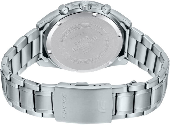 Casio Edifice Men Chronograph Watch - Silver Black | EFV-610D-1AVUDF
