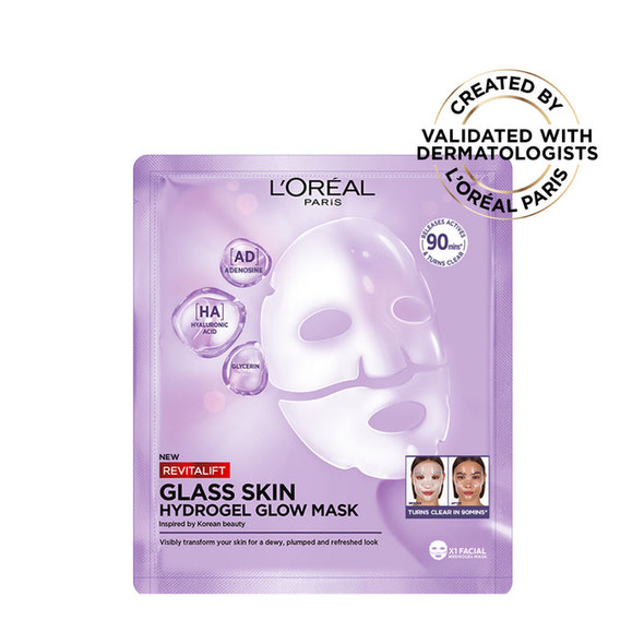 L'Oréal Paris Revitalift Glass Skin Hydrogel Glow Mask