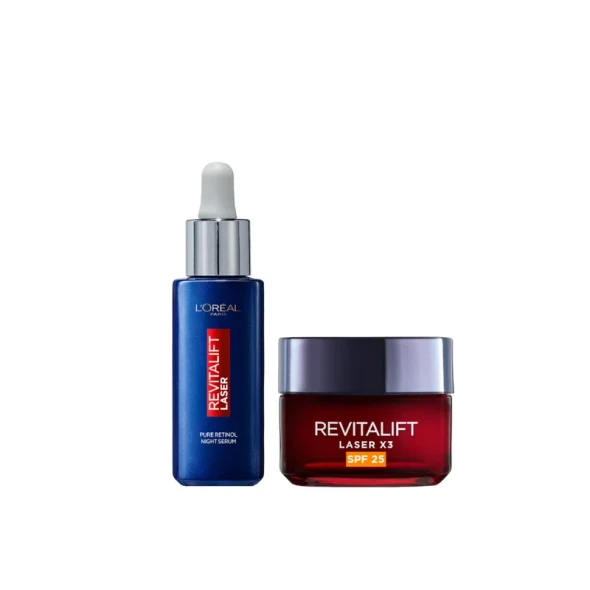 L'Oréal Paris Revitalift Retinol Serum & Cream Bundle