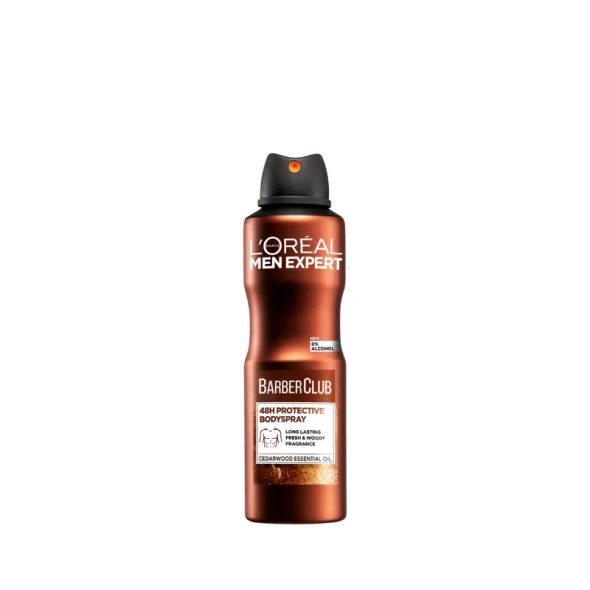 L'Oréal Paris Men Expert Barber Club 48H Deodorant Spray 150ml