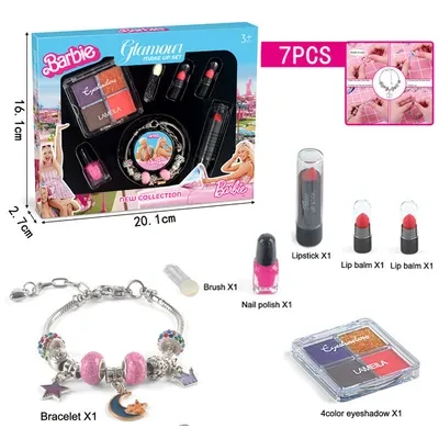 Barbie Glamour Makeup Play Set 7-Piece | FT2055-B