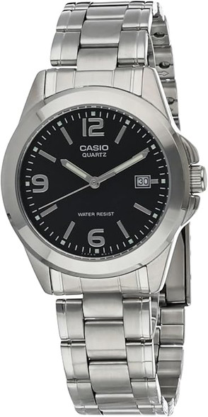 Casio Men 3-Hand Watch - Black / Silver | MTP-1215A-1ADF