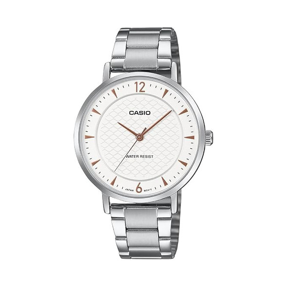 Casio Women 3-Hand Watch - Silver | LTP-VT04D-7ADF