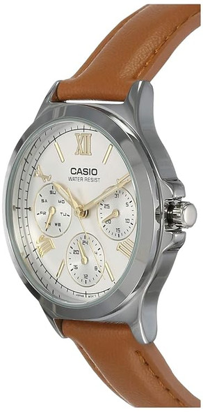 Casio Women 3-Hand Watch - Brown | LTP-V300L-7A2UDF