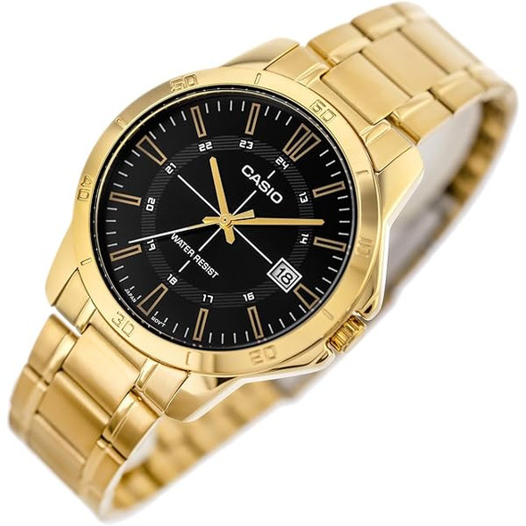 Casio Men 3-Hand Watch - Gold Plated | MTP-1370G-1AVDF