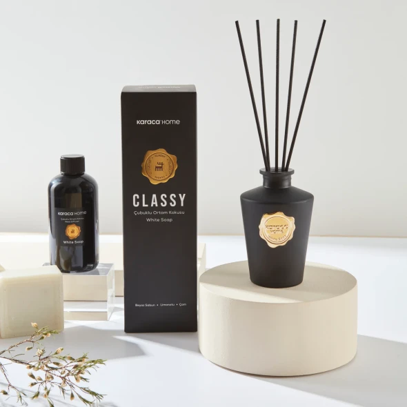 Karaca Home Classy White Soap Reed Diffuser 200ml | 153.09.01.7150