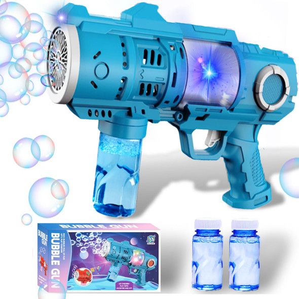 Bubble Machine Gun with Rainbow Light Effect Blue | AL2089