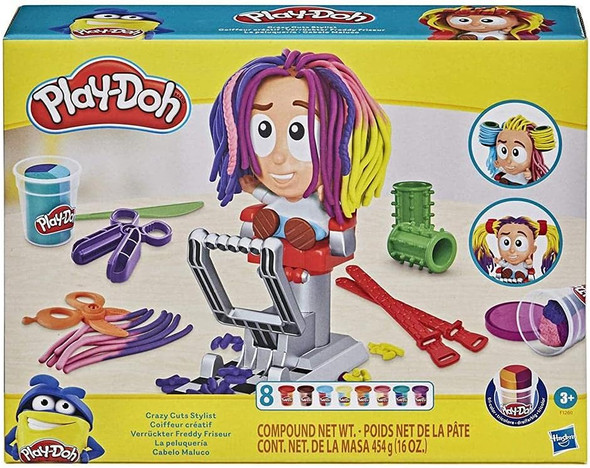 Play-Doh Crazy Cuts Stylist Hair Salon Playset | F1260