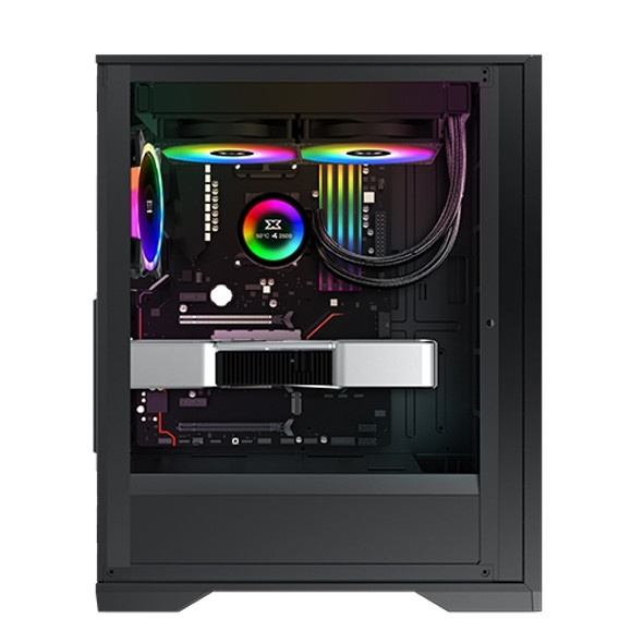 Xigmatek GAMING X Black ATX 4PCS FIXED RGB FANS | EN46621 | AYOUB 