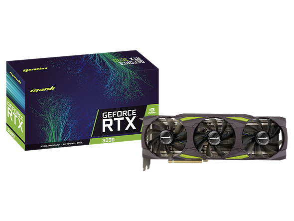 MANLI GeForce RTX3090 24GB GDDR6X Graphic Card | M-NRTX3090/6RHHPPP-M3478