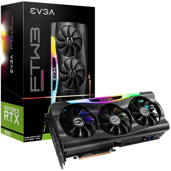 Evga GeForce RTX 3090 FTW3 Ultra Gaming 24GB GDDR6X | 24G-P5-3987-KR