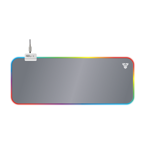 FIREFLY Large RGB Gaming Mouse Pad, White | MPR800s