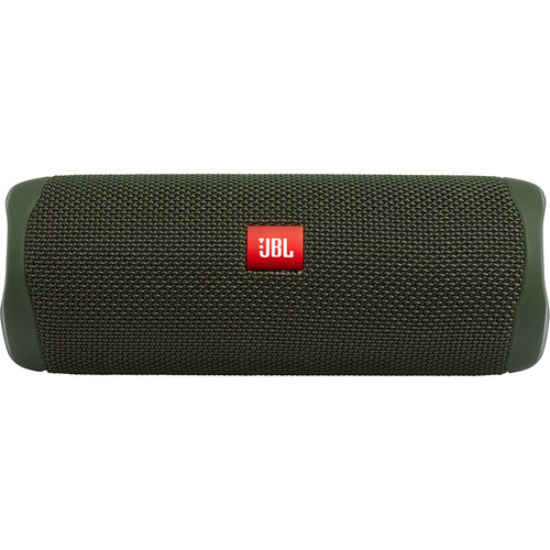 JBL Flip 5 Waterproof Bluetooth Speaker, Forest Green | JBLFLIP5GRENAM