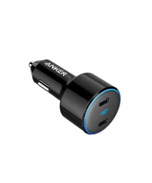 Anker PowerDrive+ III Duo Origin Car Charger with 2 USB-C, Black | AN.A2725H11.BK