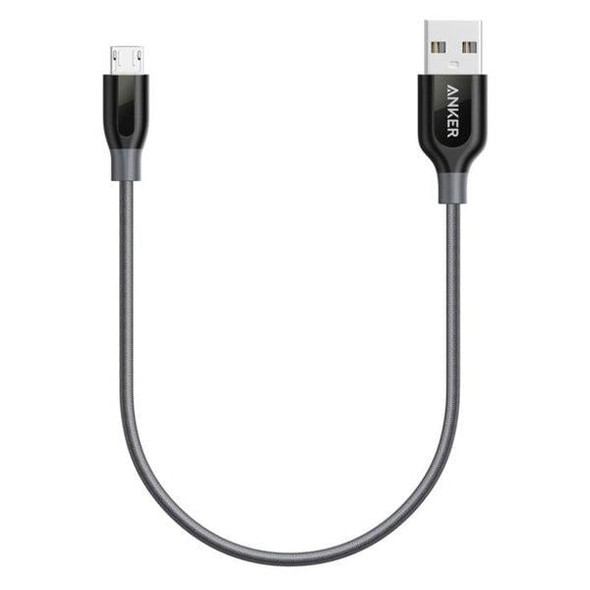 Anker Powerline+ Micro Usb 1FT Cable, Grey | AN.A8141HA1.GY