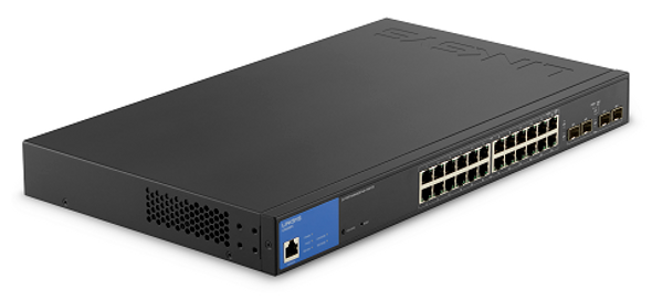 Linksys 24-Port Managed Gigabit PoE+ Switch | LGS328PC