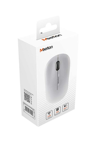 Meetion Usb Computer 2.4GHz Wireless Mouse, White | ME-MS-R545