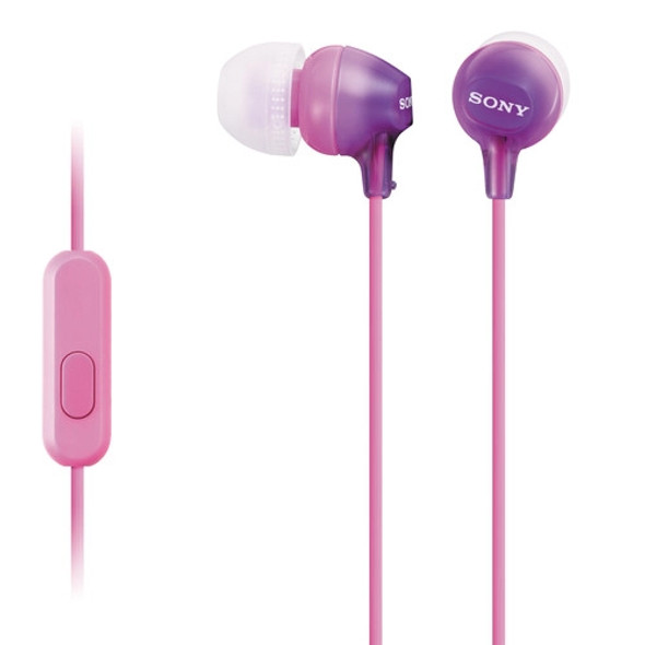 Sony EX Monitor Headphones, Violet | MDR-EX15AP