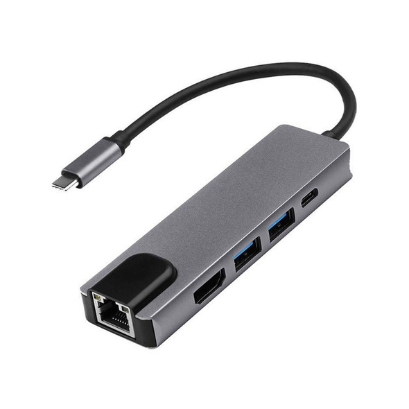 Type C To HDTV Adapter 5-In-1 Converter | CV-6004
