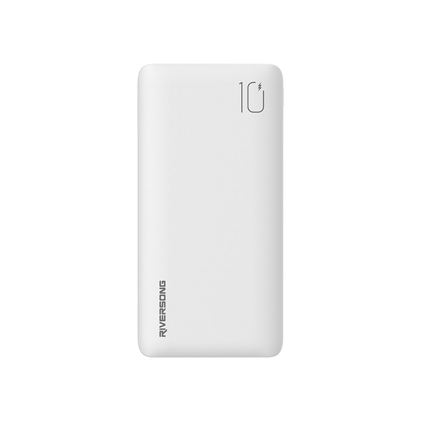 RiverSong Vision 10S Pro 10000mAh Power Bank, White | PB79