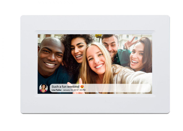 Frameo Digital frame DPF7000 WHITE ( 7" ) | FRAMHNDP7000WHT