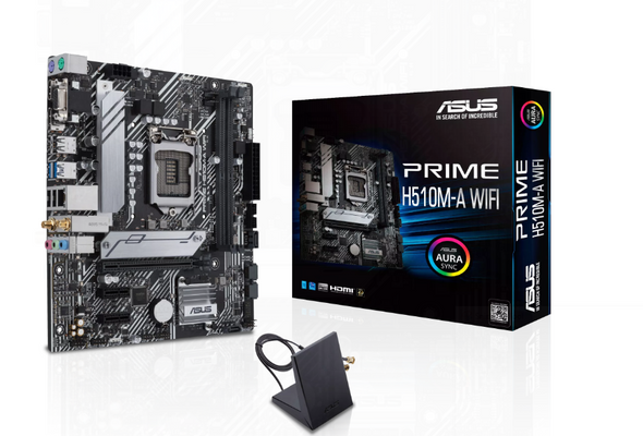 ASUS Prime B550M-K AMD AM4 Zen 3 Ryzen 5000 & 3rd Gen Ryzen Micro-ATX  Motherboard (PCIe 4.0, ECC Memory, 1Gb LAN, Dual M.2, USB 3.2 Gen 2  Type-A,HDMI