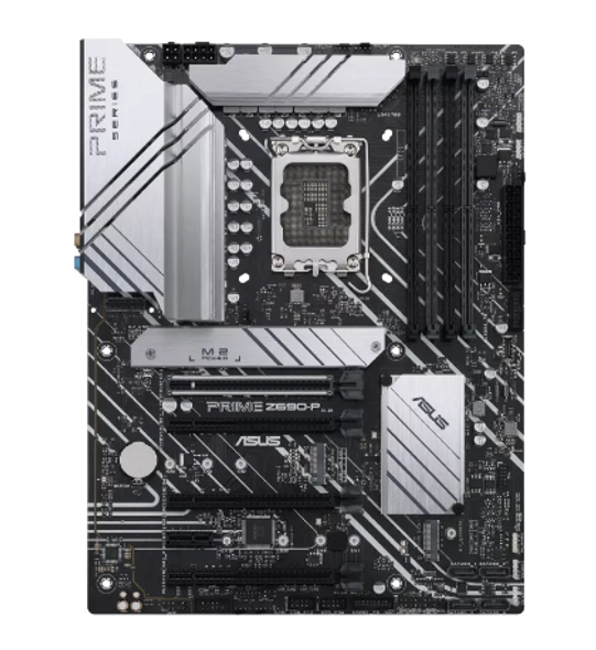 ASUS Prime Z790-P, an Intel Z790 LGA 1700 ATX motherboard with PCIe® 5.0, three M.2 slots, 14+1 DrMOS, DDR5 | 90MB1CK0-M0EAY0