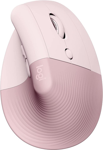 Logitech Lift Vertical Ergonomic Wireless Mouse 1000 dpi - Rose | 910-006472