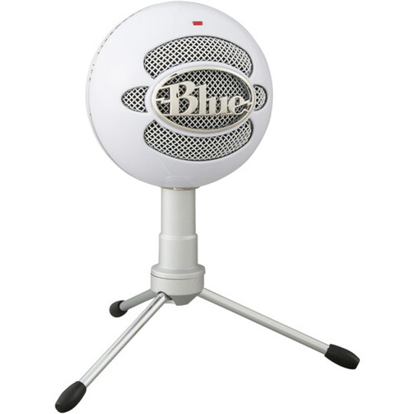 Logitech BLUE Snowball ICE USB Microphone for Streaming and Podcasting, White | 988-000070