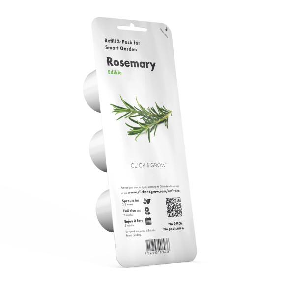 Click and Grow Plant Pod 3-Pack, Rosemary | CGPOD3ROSEMARY