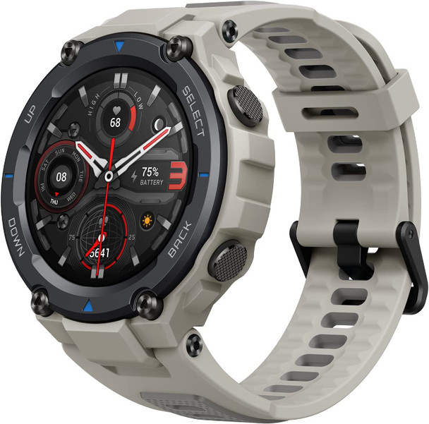 Amazfit T-Rex Pro Smart Watch, Grey | T-Rex Pro