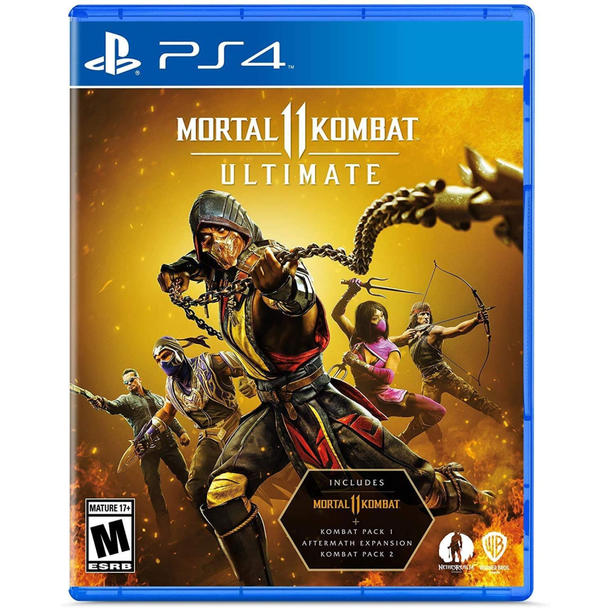 Mortal Kombat 11 Ultimate - PlayStation 4 Video Game DVD | PS4