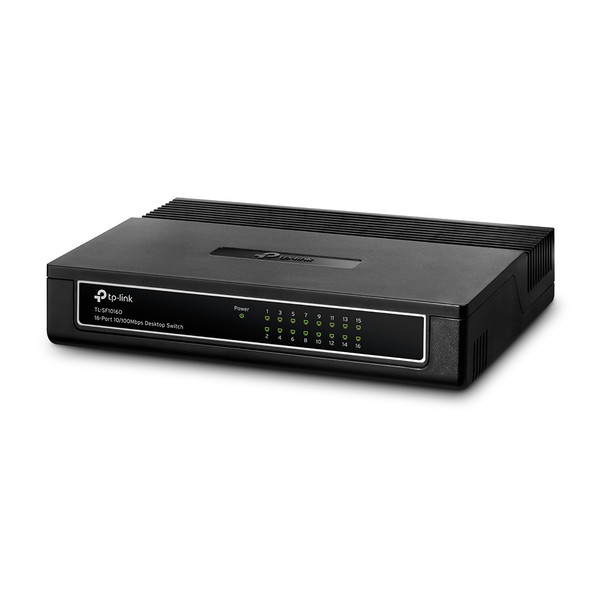 TPLINK 16-Port 10/100Mbps Desktop Switch | TL-SF1016D