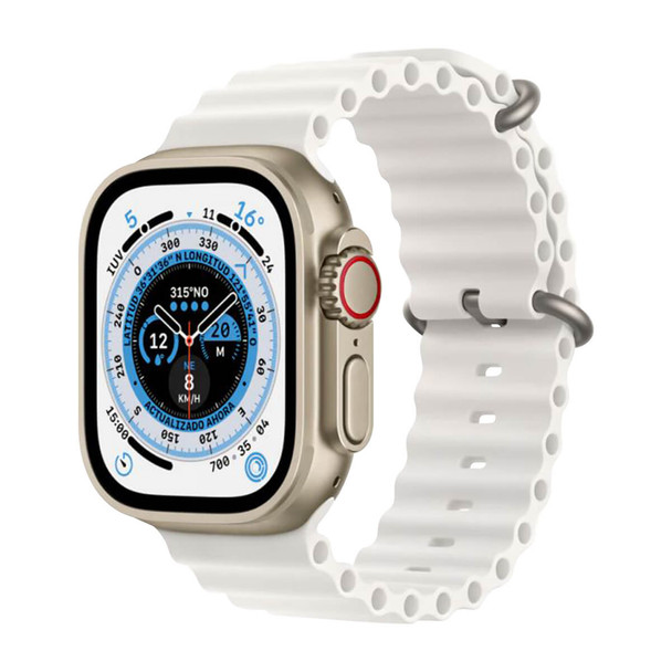 Blulory Glifo 8 Ultra Smart Watch, White | Glifo 8 Ultra