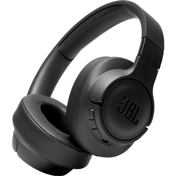 JBL Tune 760NC Lightweight Foldable Over-Ear Wireless Headphones, Black | JBLT760NCBLKAM