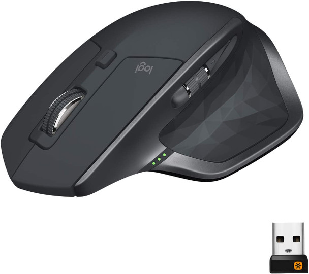 Logitech MX Master 2S Wireless Mouse, Graphite