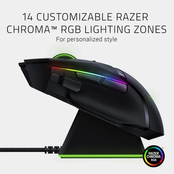 Razer Basilisk Ultimate Hyperspeed Wireless Gaming Mouse | RRZ01 ...