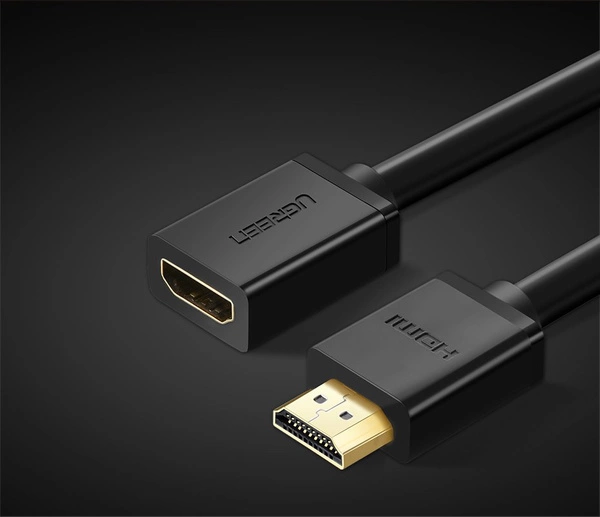 UGreen HDMI Male To Female 2M Cable - Black | HD107 | 10142