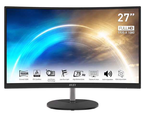 MSI 27" FreeSync 75Hz FHD Curved Monitor | MP271CA
