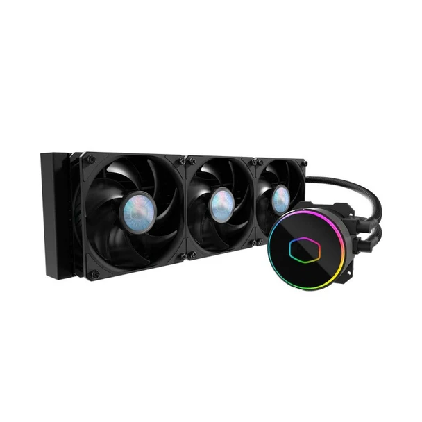 Cooler Master MasterLiquid ML360 Vivid 360mm AIO CPU Cooler with 2" LCD & ARGB | MLY-L36M-A18PK-R1