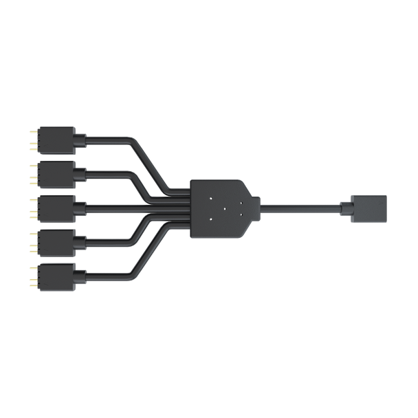 Cooler Master ARGB 1-To-5 Splitter 3-Pin LED Connector | MFX-AWHN-1NNN5-R1