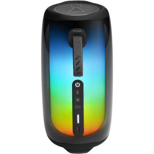 JBL Pulse 5 Waterproof Speaker With Light Show - Black | JBLPULSE5BLKAM