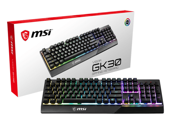 MSI Vigor GK30 Wired Keyboard Black (AR) | GK30